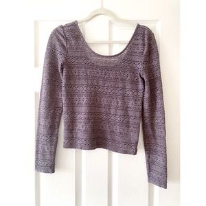 Lace / Crochet pattern crop top